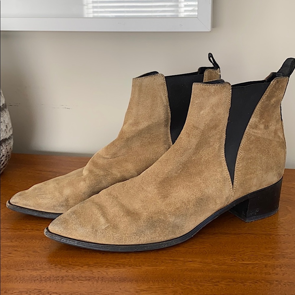 Acne studios suede Jensen ankle boots